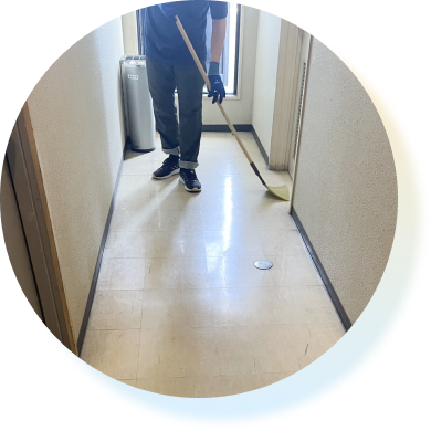 ホテルなどの施設清掃のイメージ写真