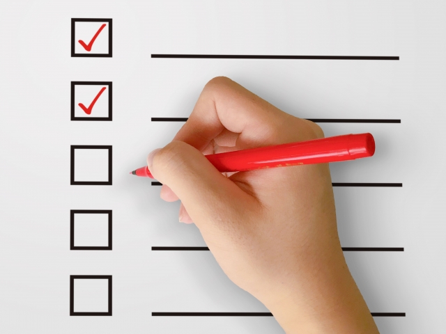 事業所選びのチェックリスト