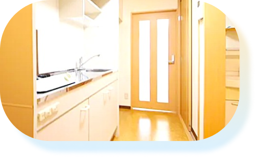 一人暮らしの家のイメージ