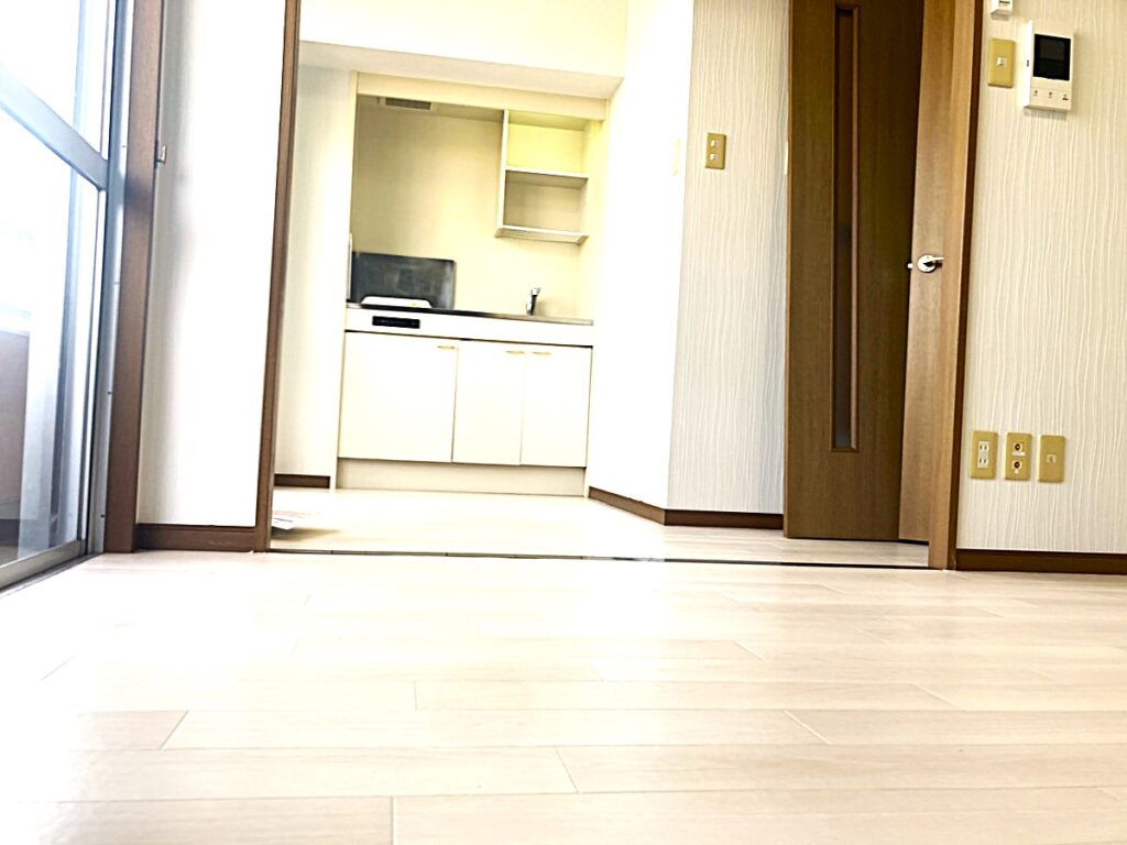 キッチンと部屋