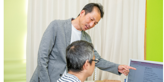 業務中のイメージ