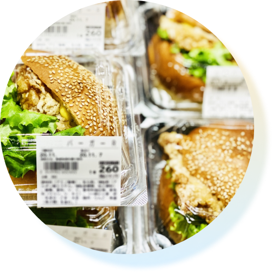 シールやラベル貼りのイメージ画像