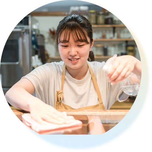 作業場の清掃のイメージ画像