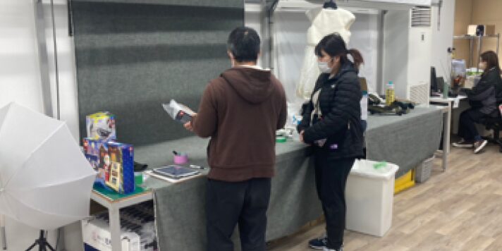 出品作業のイメージ写真