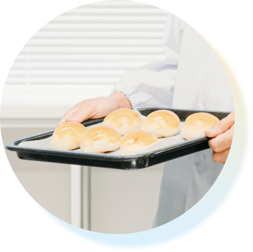 パンを焼くイメージ画像